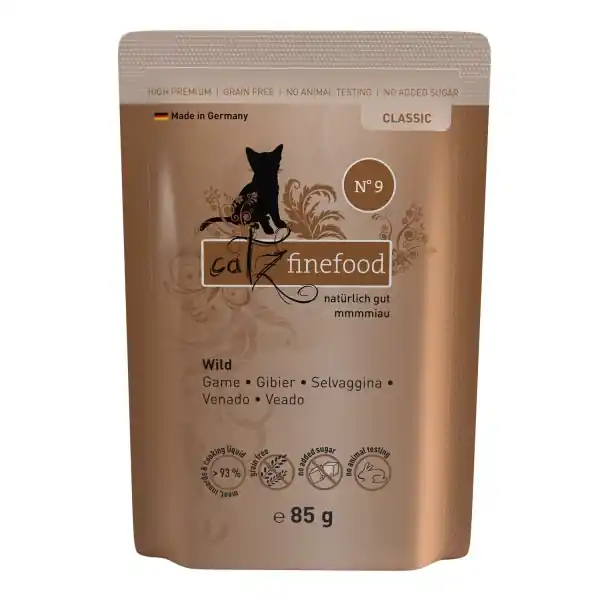 Catz finefood No.9 Wild 85 g Heißes Angebot